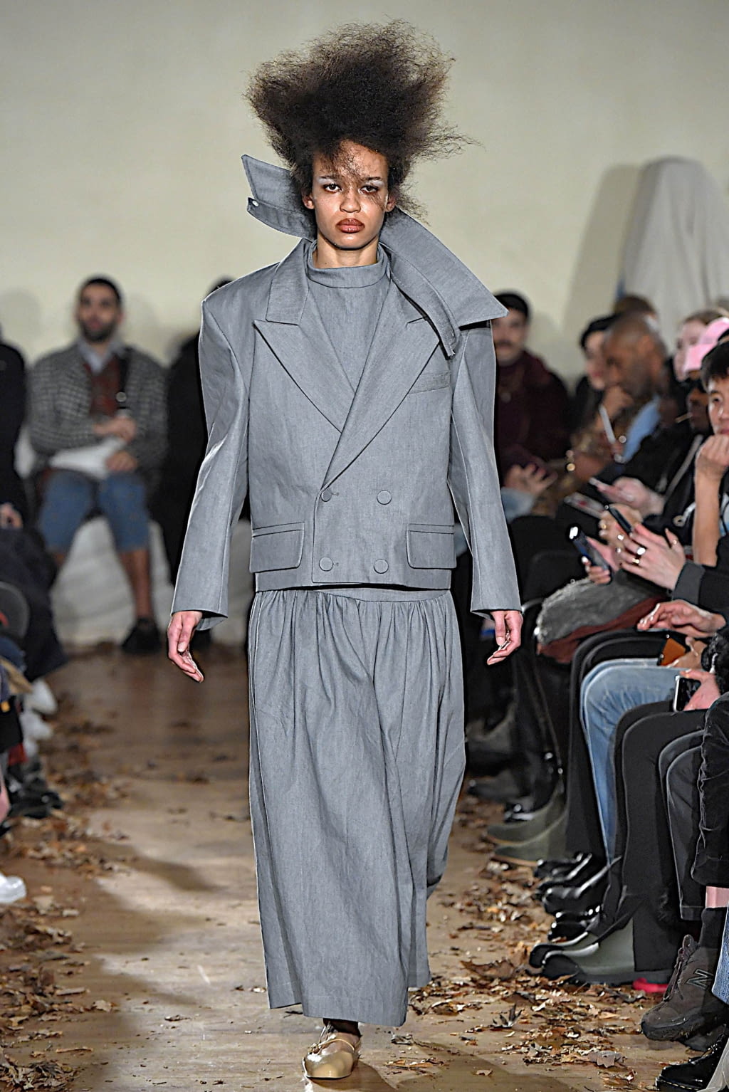 Fashion Week New York Fall/Winter 2019 look 37 from the Vaquera collection 女装