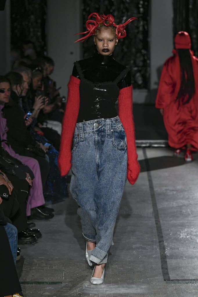 Fashion Week Paris Fall/Winter 2022 look 4 from the Vaquera collection womenswear