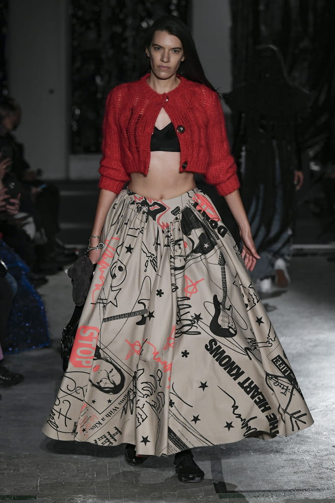 Fashion Week Paris Fall/Winter 2022 look 11 de la collection Vaquera womenswear