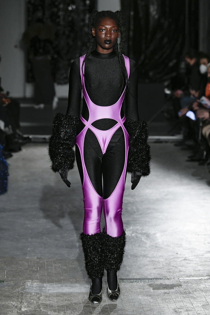 Fashion Week Paris Fall/Winter 2022 look 19 from the Vaquera collection 女装