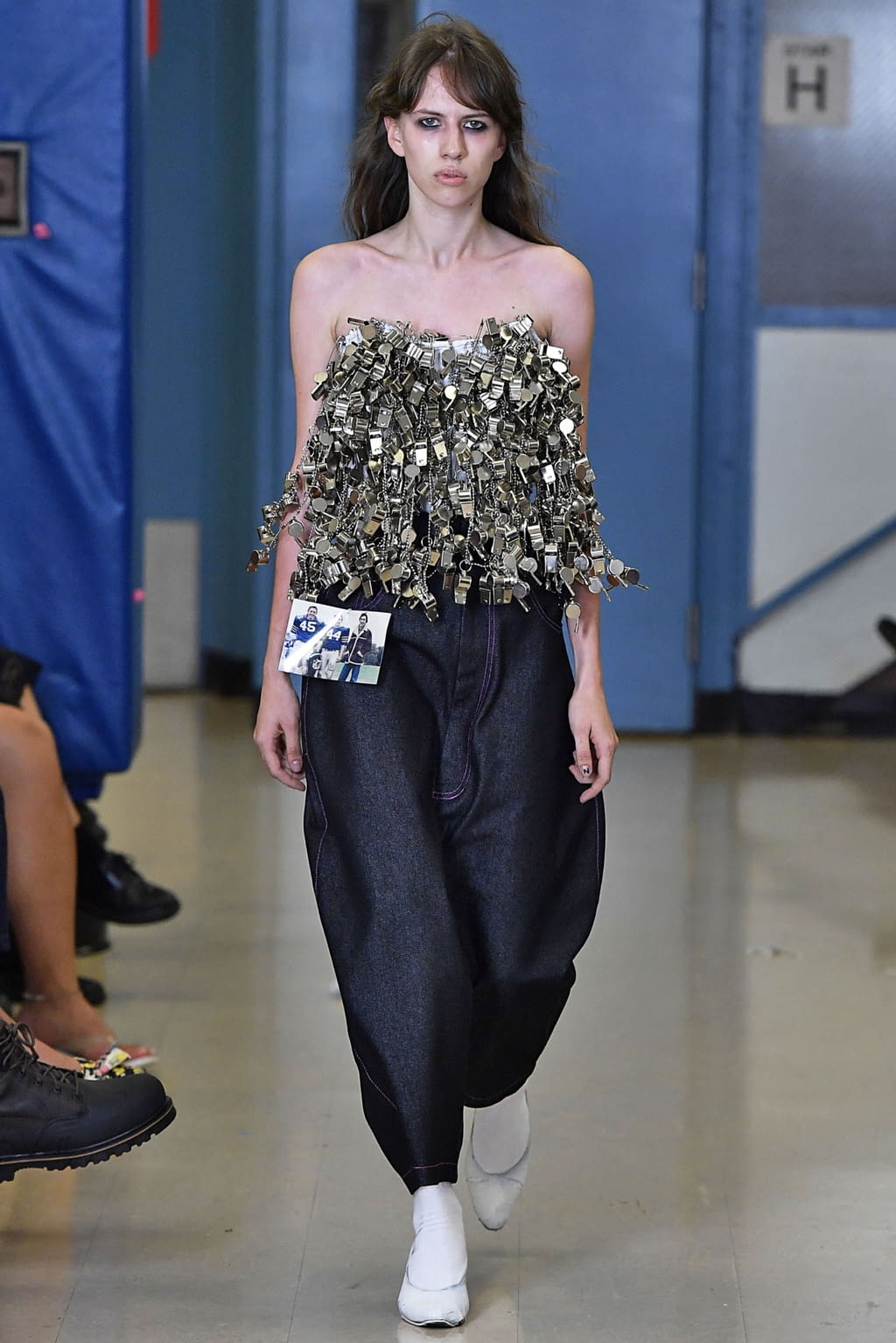 Fashion Week New York Spring/Summer 2019 look 10 from the Vaquera collection 女装