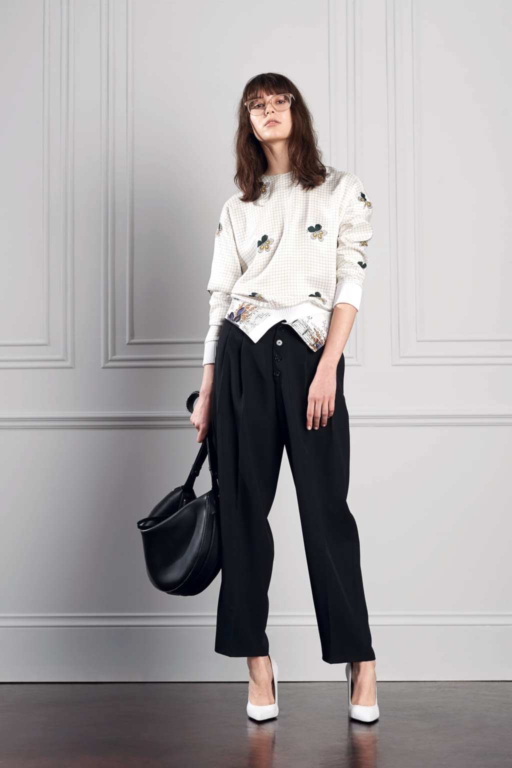 Fashion Week New York Resort 2017 look 7 from the Victoria Beckham collection womenswear
