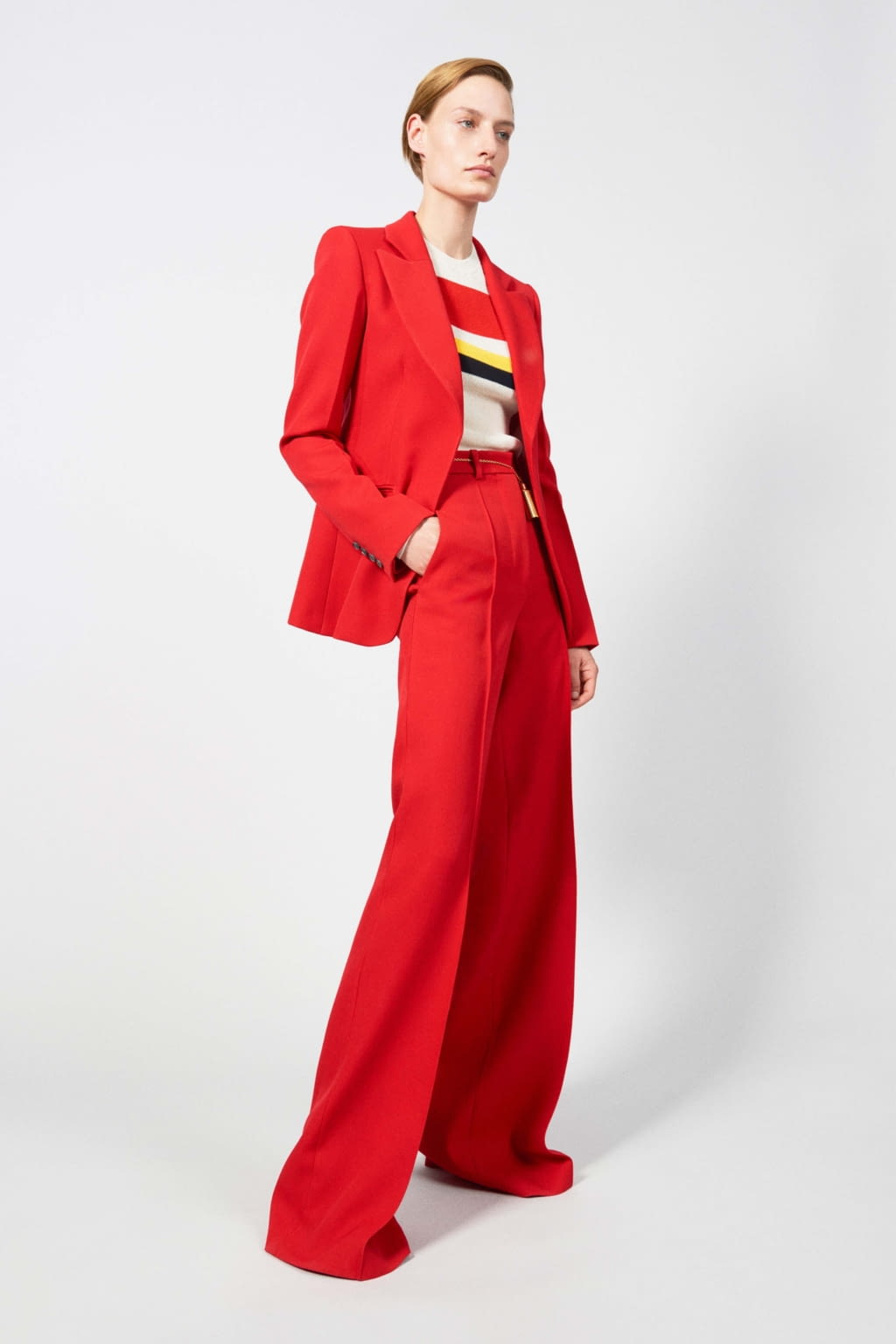 Fashion Week New York Resort 2019 look 7 from the Victoria Beckham collection womenswear