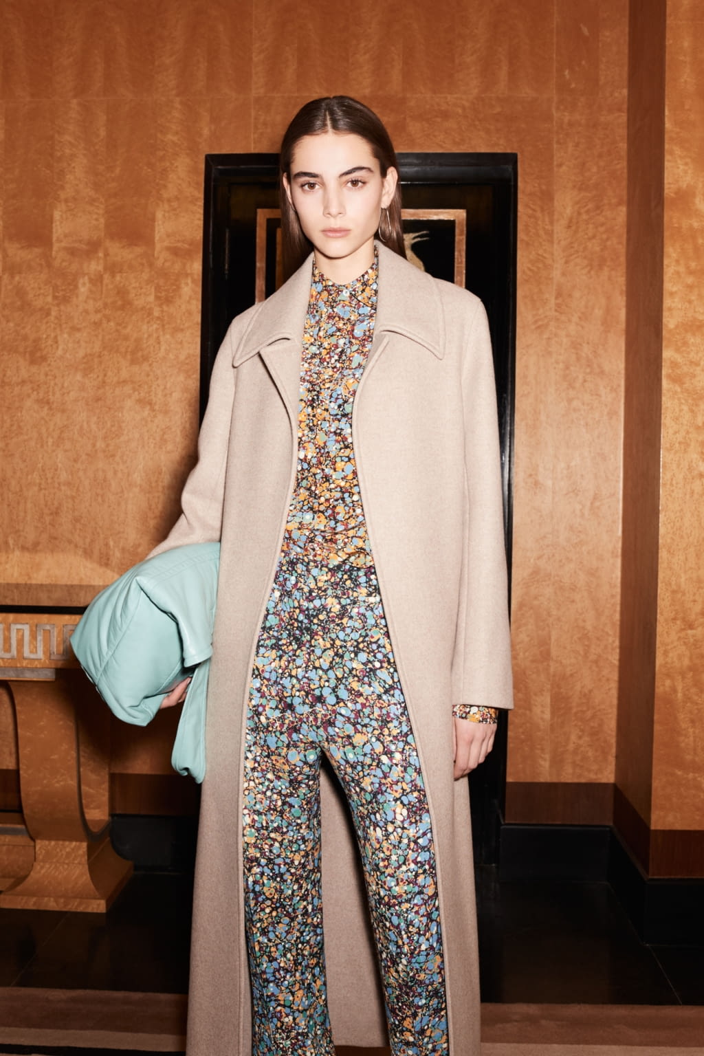 Fashion Week New York Pre-Fall 2017 look 8 from the Victoria Beckham collection womenswear