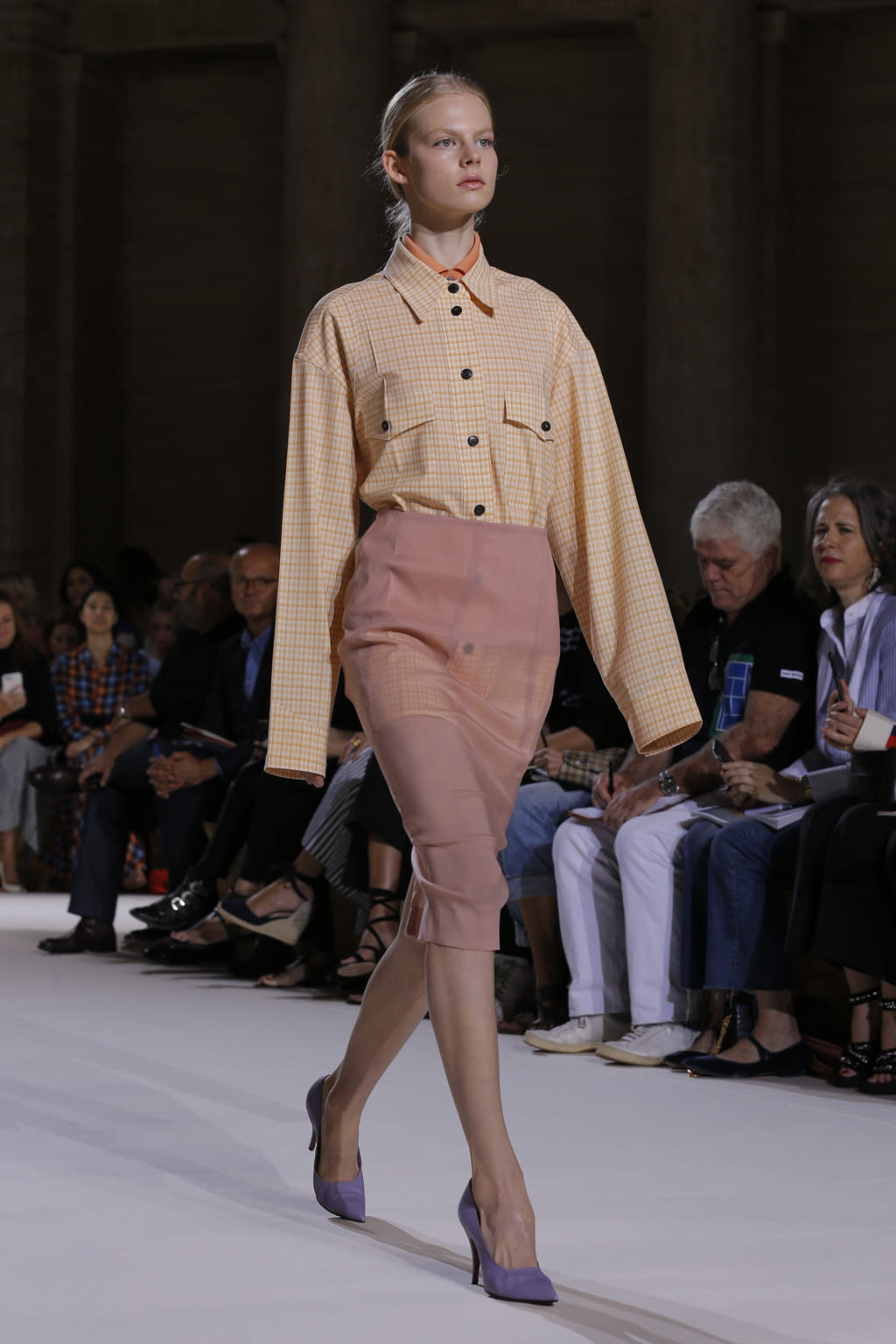 Fashion Week New York Spring/Summer 2018 look 1 de la collection Victoria Beckham womenswear