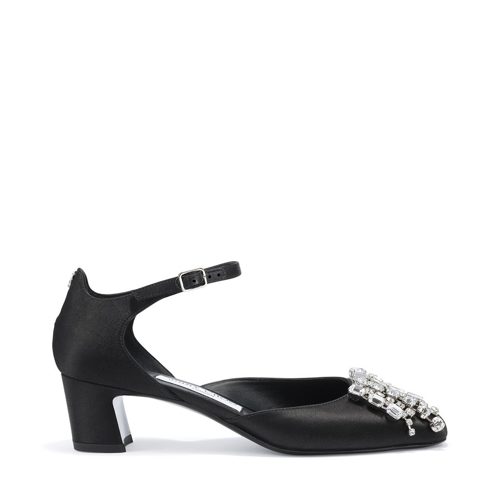 Fashion Week New York Spring/Summer 2025 look 40 from the Jimmy Choo collection 女装配饰