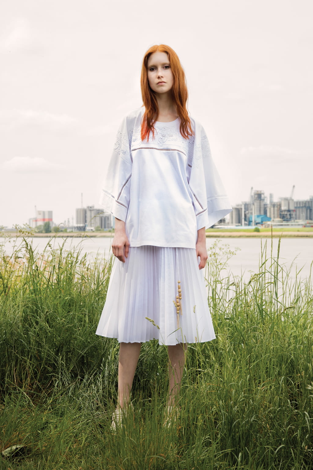 Fashion Week Paris Resort 2017 look 15 from the Véronique Branquinho collection 女装