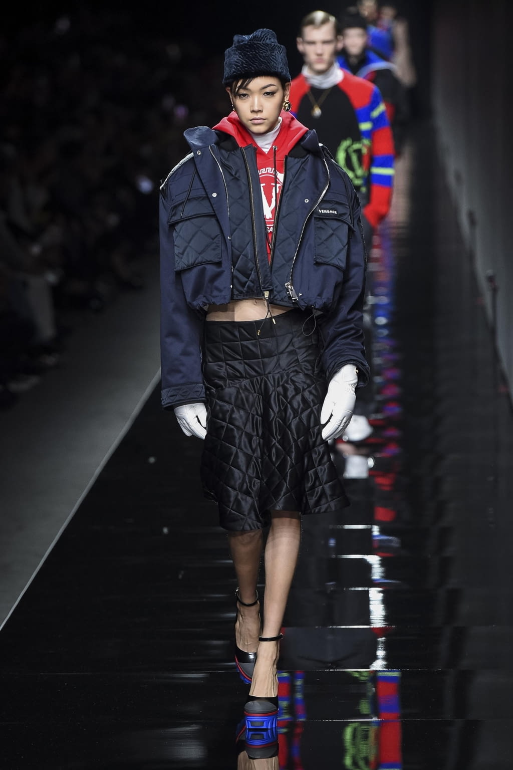 Fashion Week Milan Fall/Winter 2020 look 20 de la collection Versace womenswear