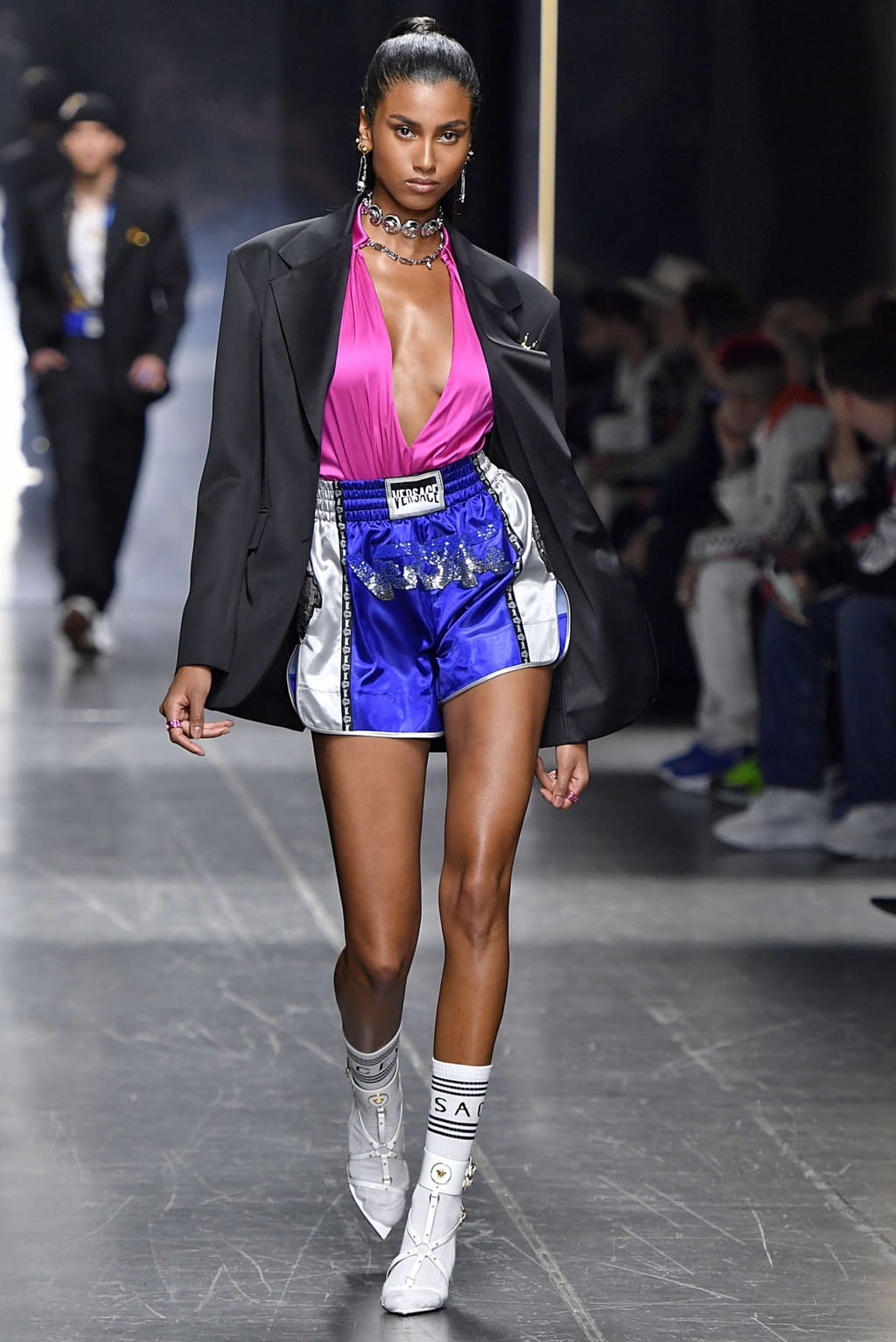Fashion Week Milan Fall/Winter 2019 look 43 de la collection Versace menswear