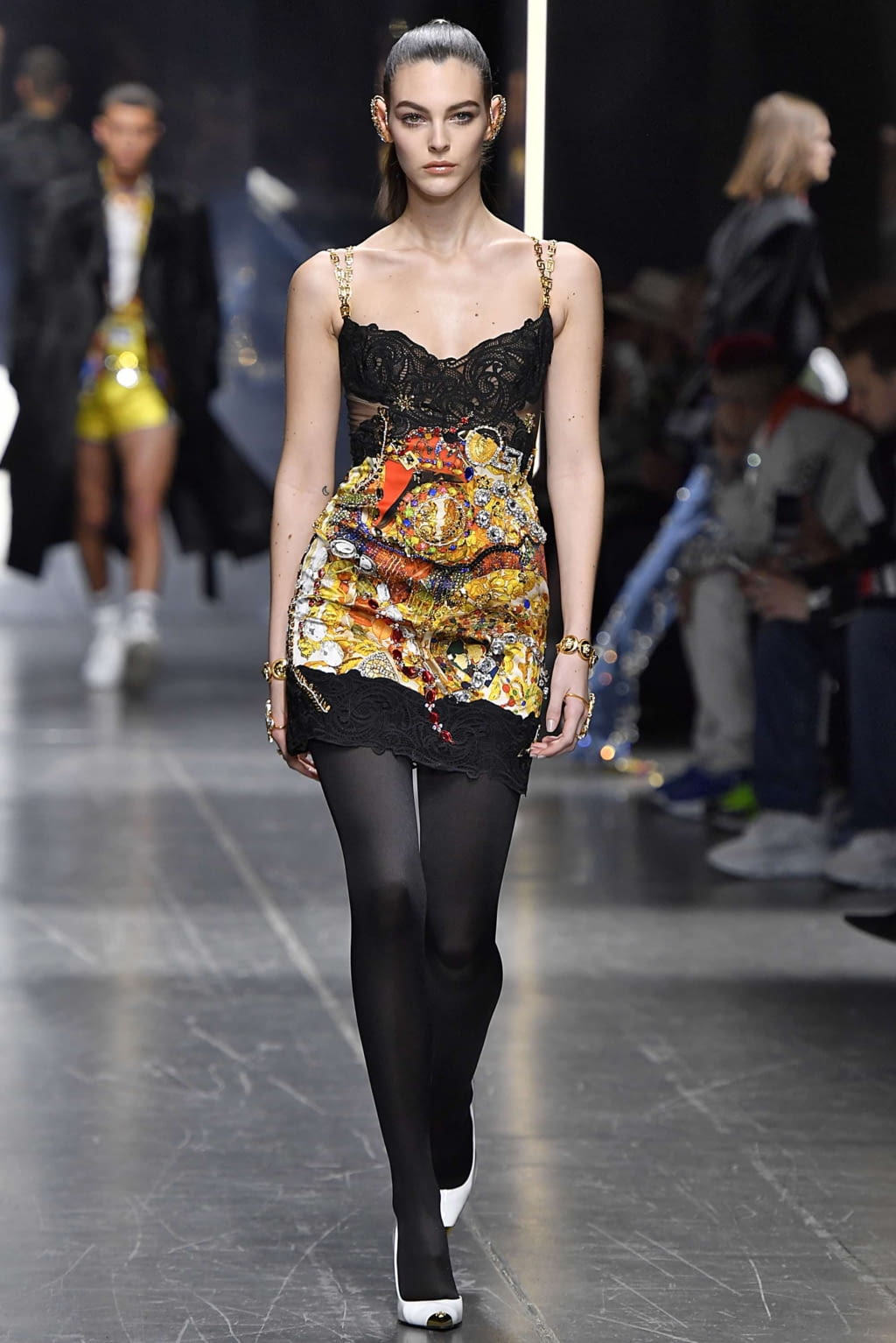 Fashion Week Milan Fall/Winter 2019 look 47 de la collection Versace menswear