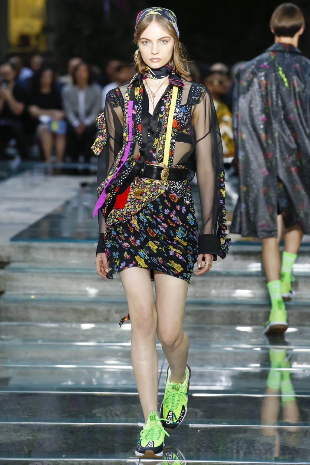 Fashion Week Milan Spring/Summer 2019 look 26 de la collection Versace menswear