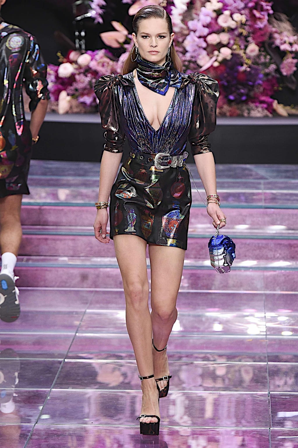Fashion Week Milan Spring/Summer 2020 look 21 de la collection Versace menswear