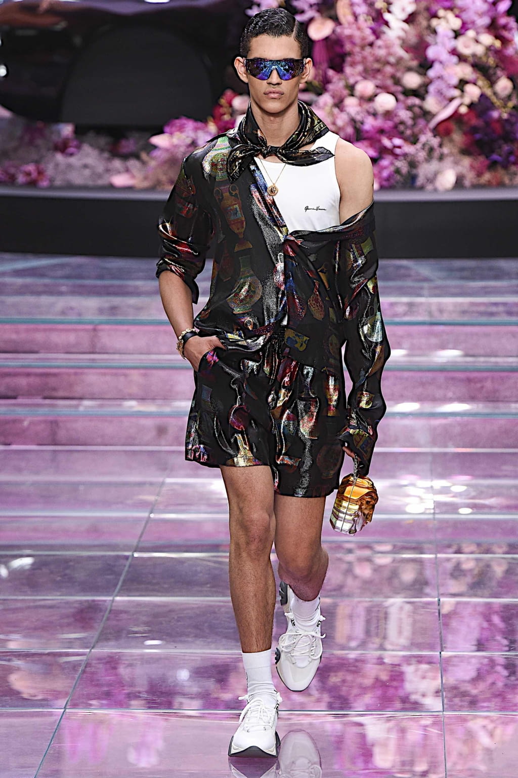 Fashion Week Milan Spring/Summer 2020 look 34 de la collection Versace menswear
