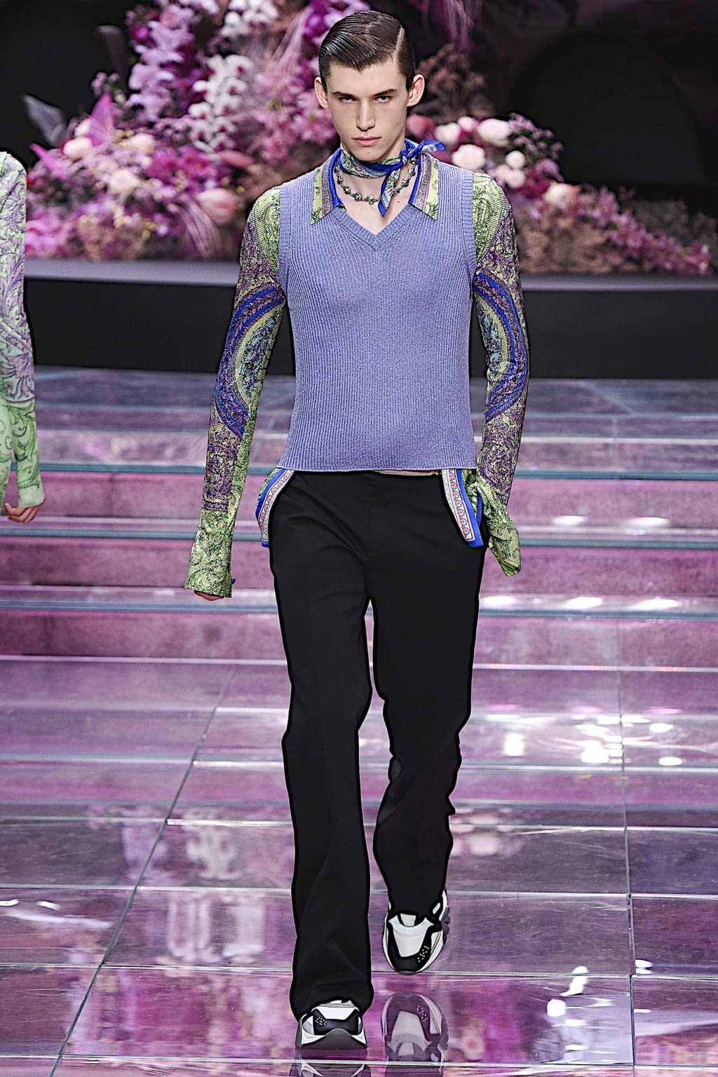 Fashion Week Milan Spring/Summer 2020 look 37 from the Versace collection 男装