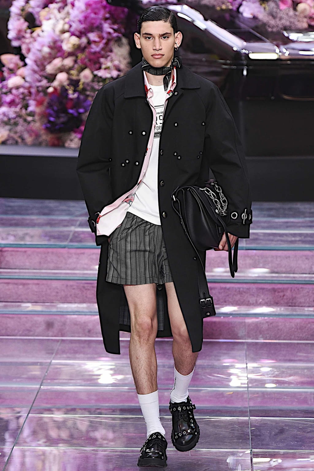 Fashion Week Milan Spring/Summer 2020 look 38 from the Versace collection 男装