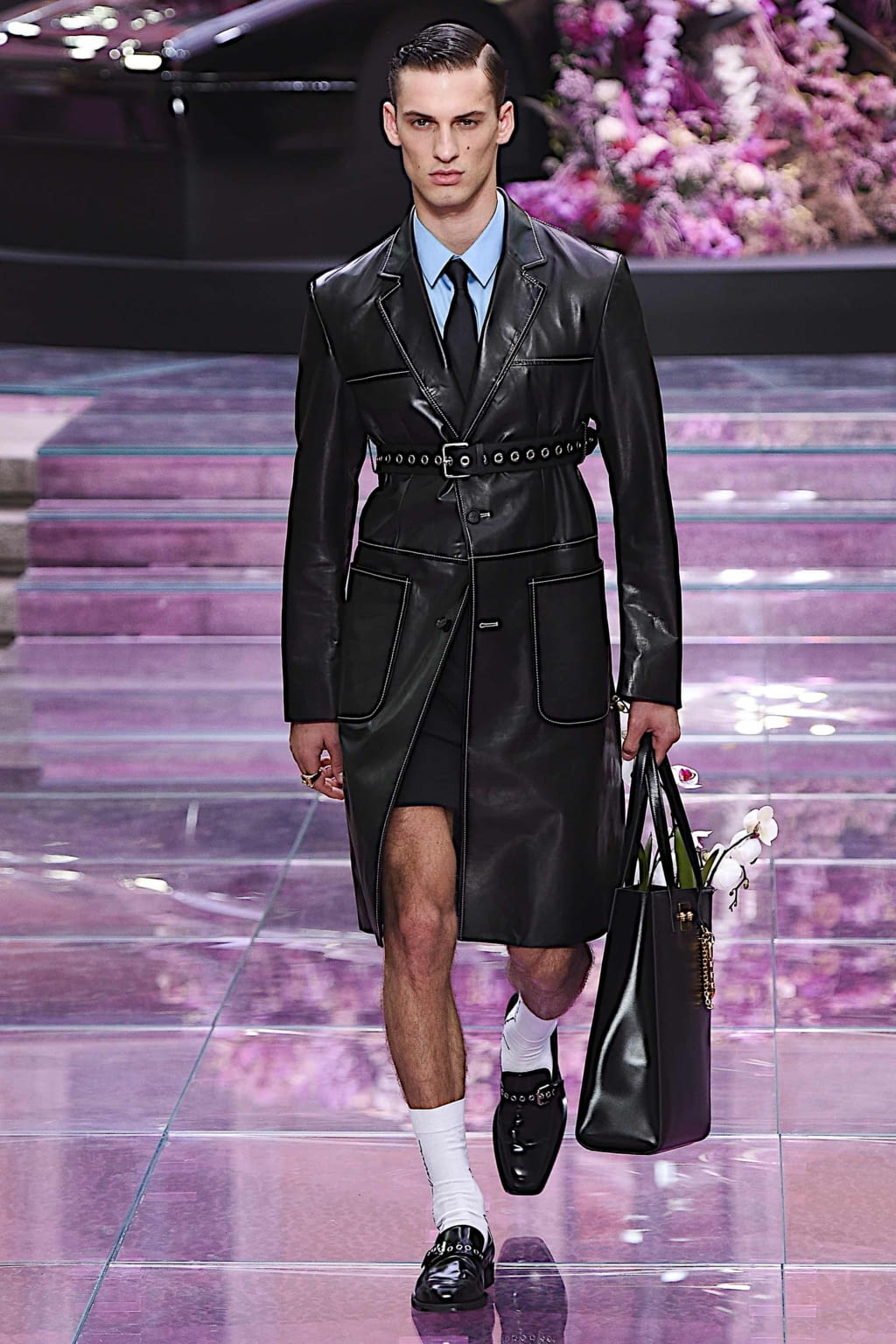Fashion Week Milan Spring/Summer 2020 look 49 from the Versace collection menswear
