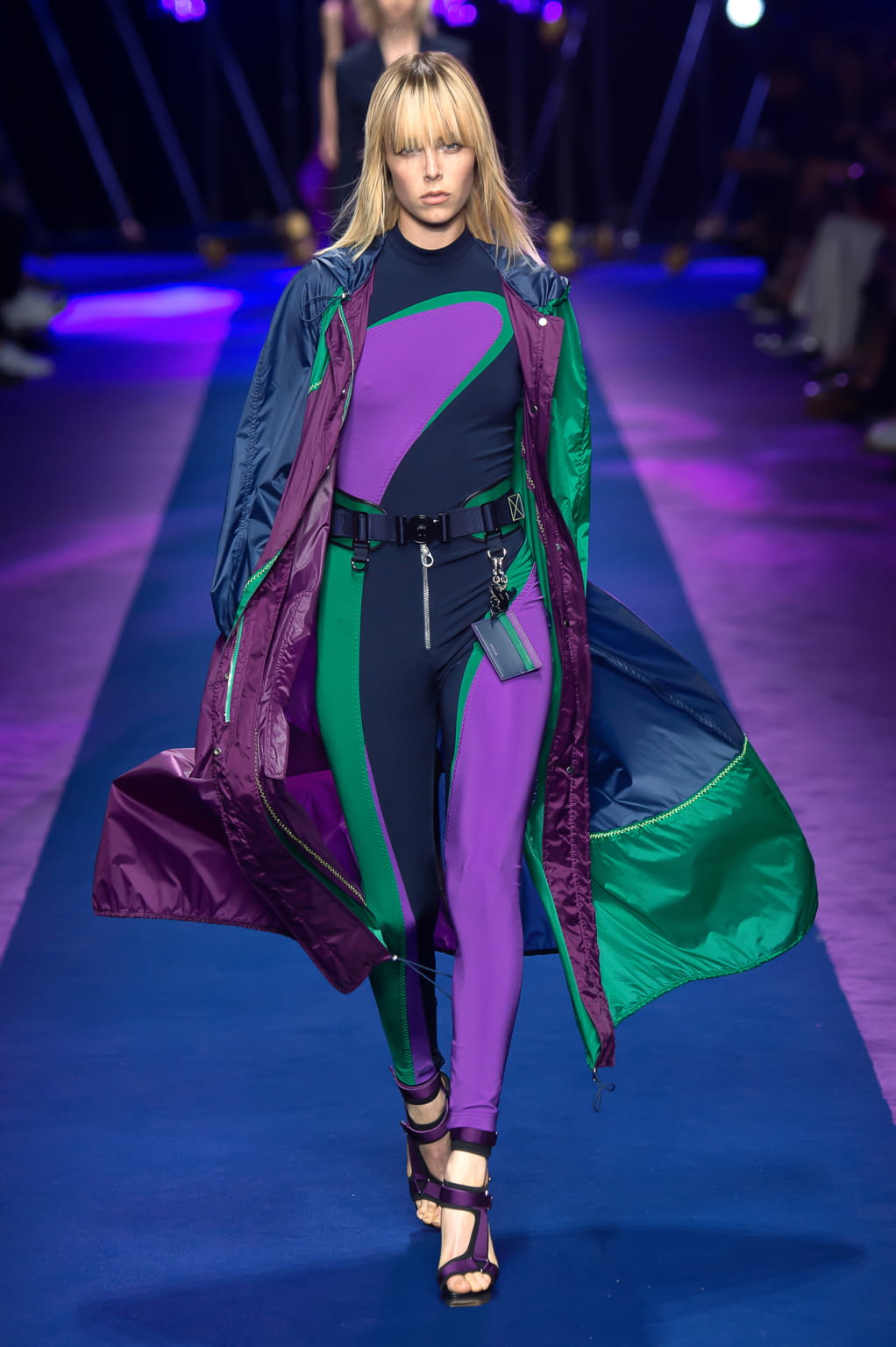 Fashion Week Milan Spring/Summer 2017 look 1 from the Versace collection womenswear