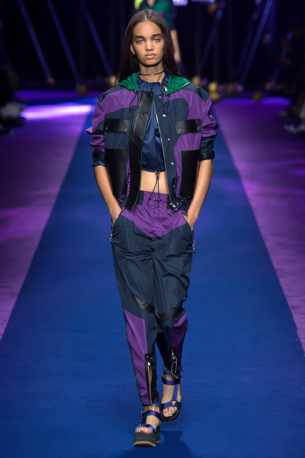 Fashion Week Milan Spring/Summer 2017 look 8 de la collection Versace womenswear