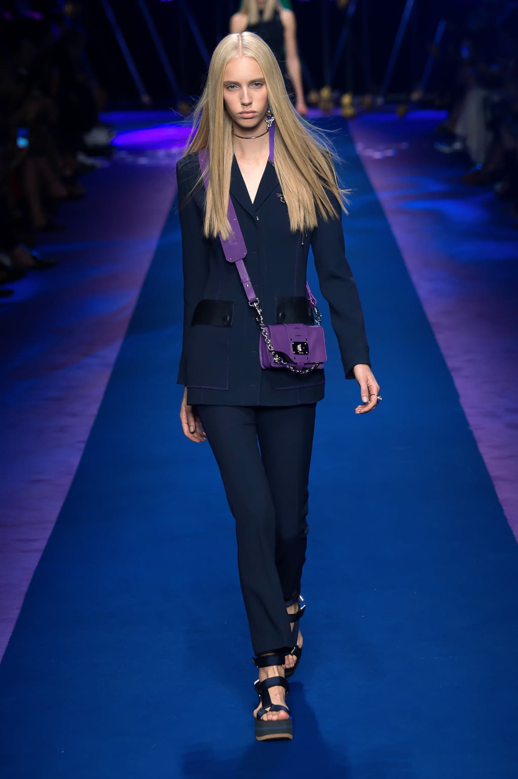Fashion Week Milan Spring/Summer 2017 look 10 from the Versace collection 女装