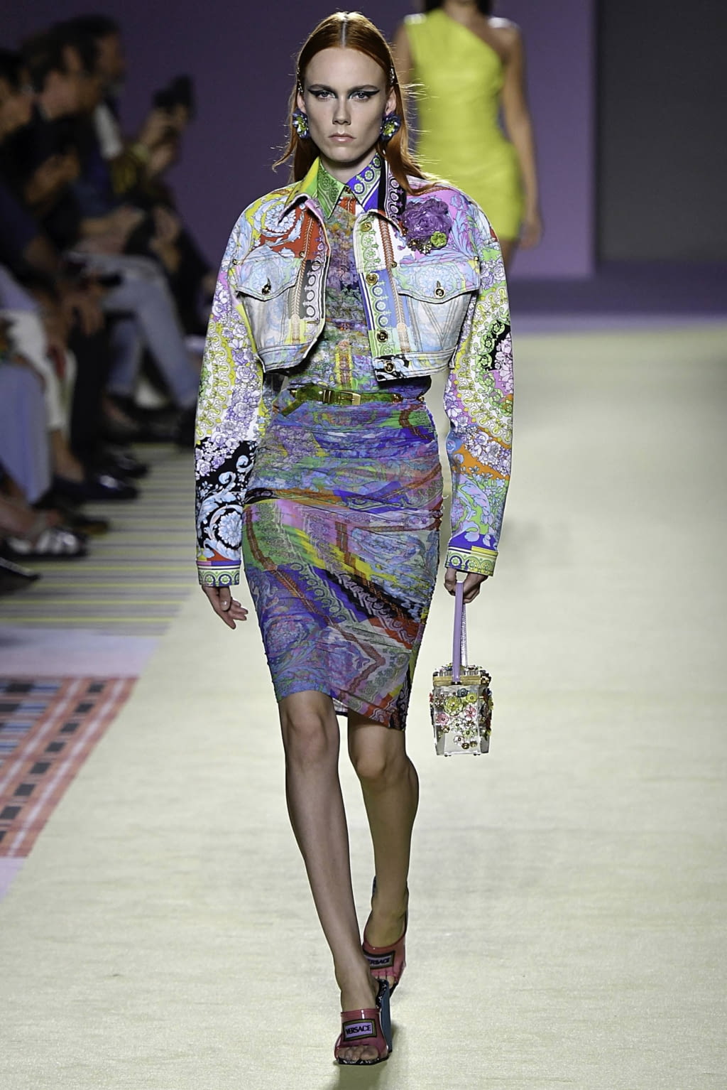 Fashion Week Milan Spring/Summer 2019 look 35 from the Versace collection womenswear