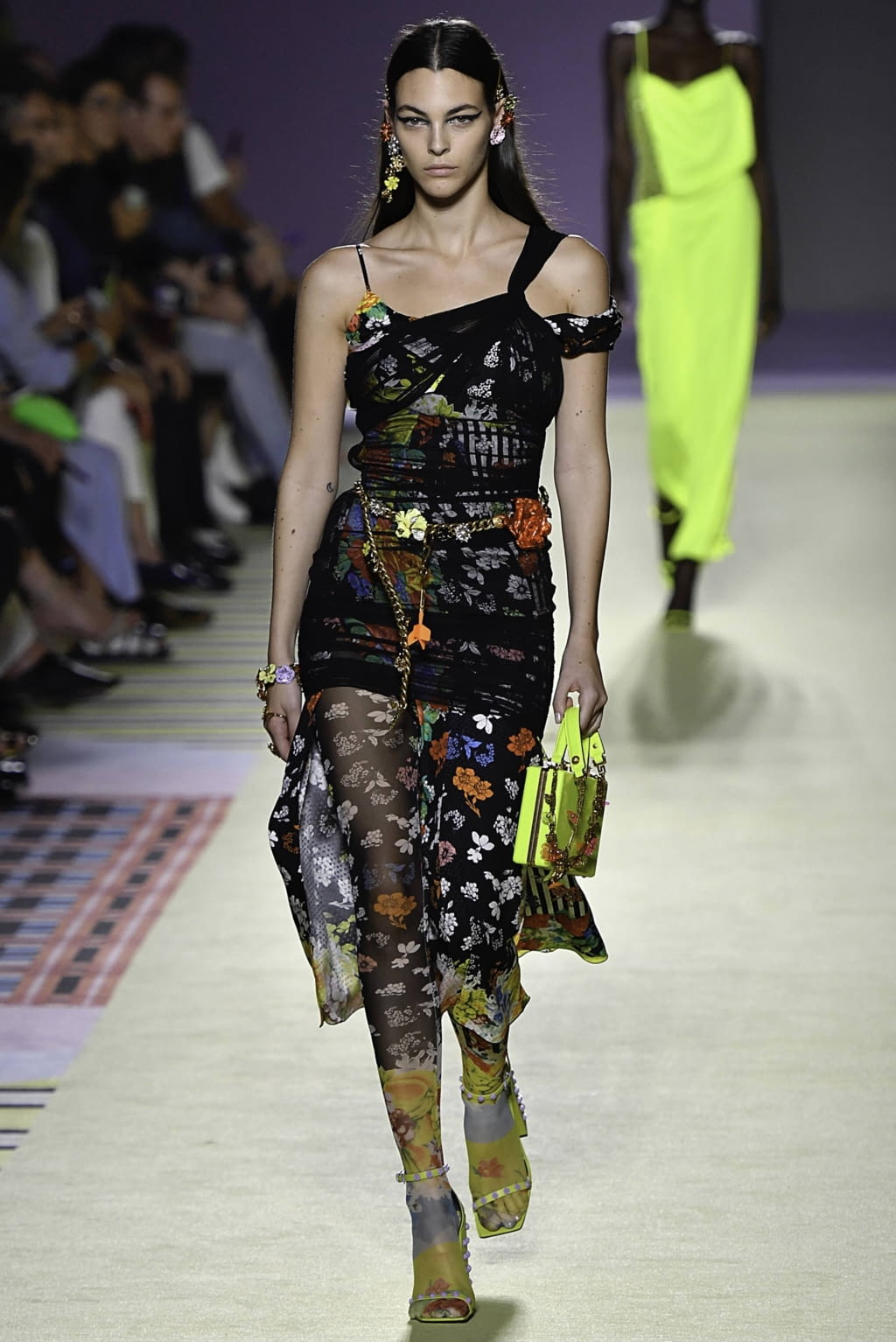 Fashion Week Milan Spring/Summer 2019 look 50 from the Versace collection womenswear