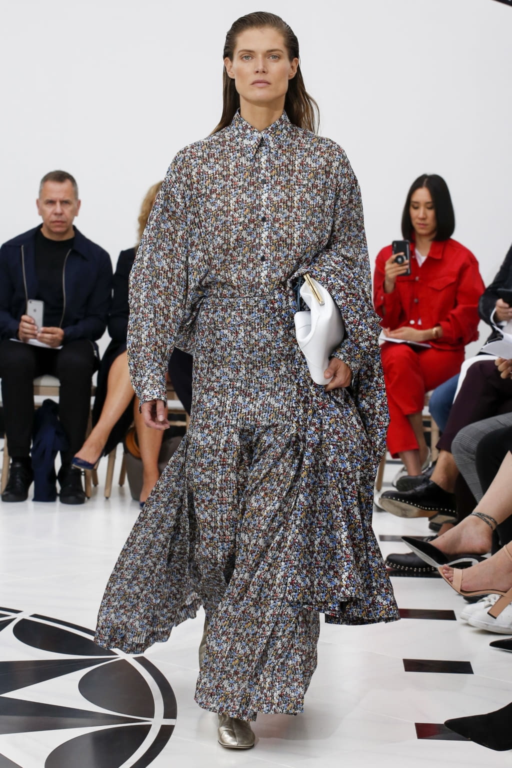 Fashion Week London Spring/Summer 2019 look 6 de la collection Victoria Beckham womenswear