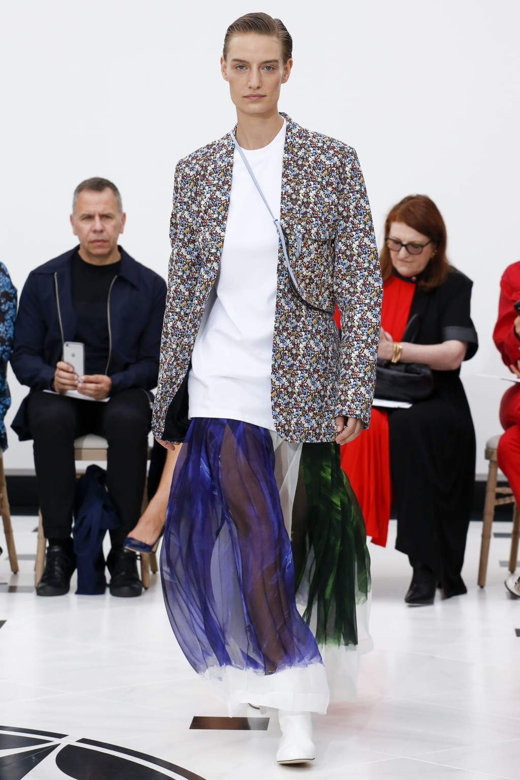 Fashion Week London Spring/Summer 2019 look 8 de la collection Victoria Beckham womenswear