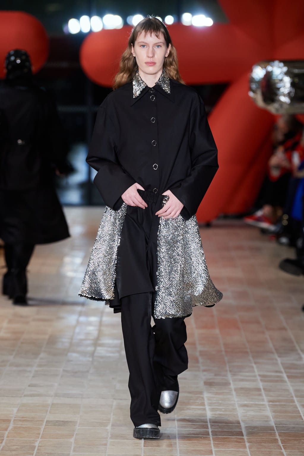 Fashion Week Paris Fall/Winter 2022 look 30 from the Victoria/tomas collection womenswear