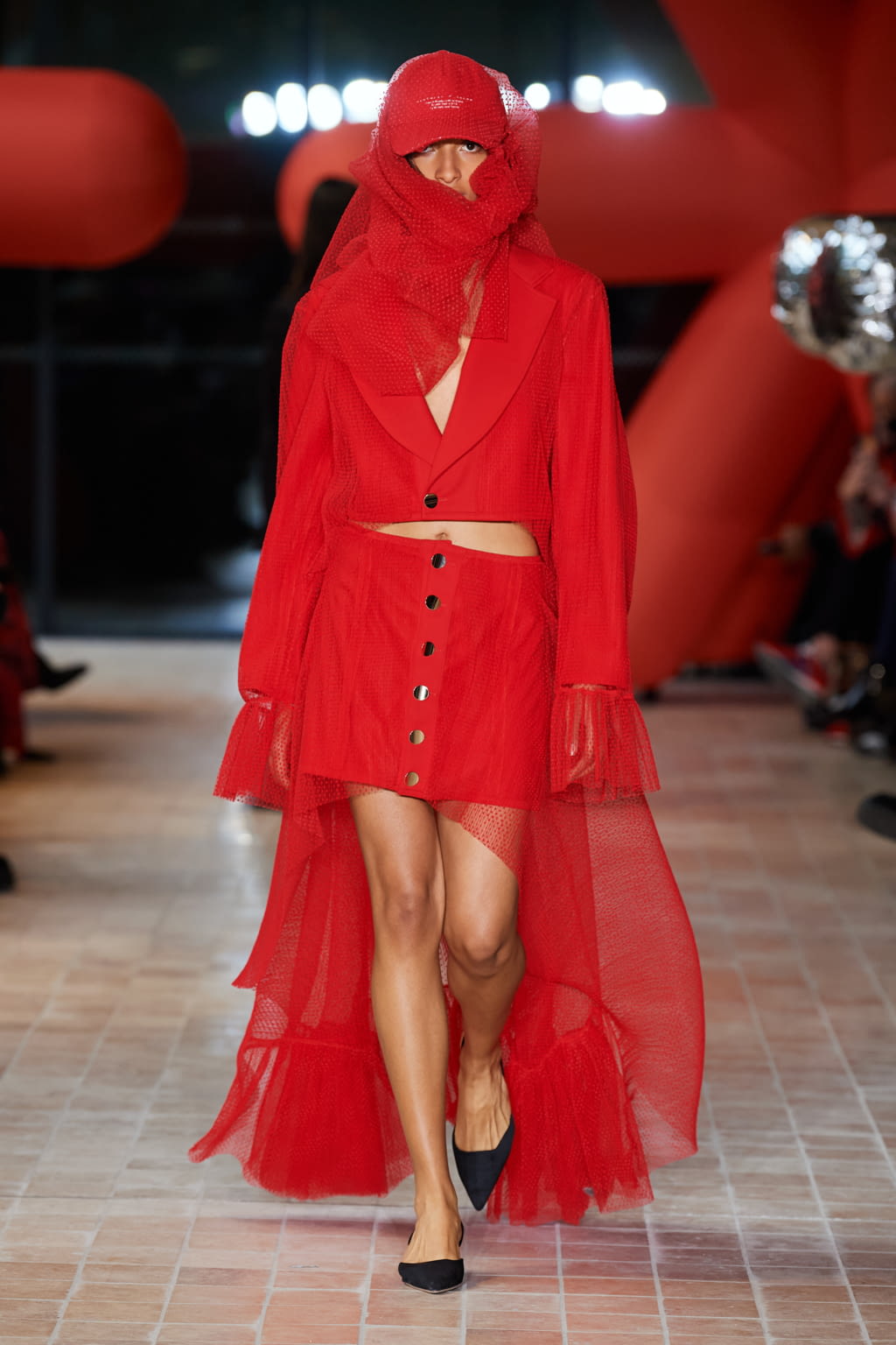 Fashion Week Paris Fall/Winter 2022 look 36 from the Victoria/tomas collection 女装