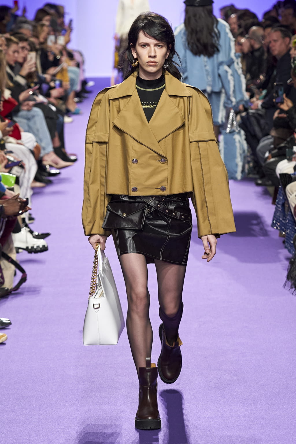Fashion Week Paris Fall/Winter 2020 look 11 from the Victoria/tomas collection 女装