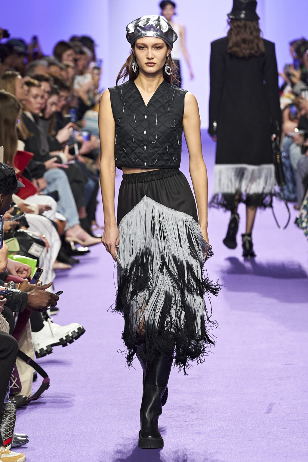 Fashion Week Paris Fall/Winter 2020 look 17 de la collection Victoria/tomas womenswear
