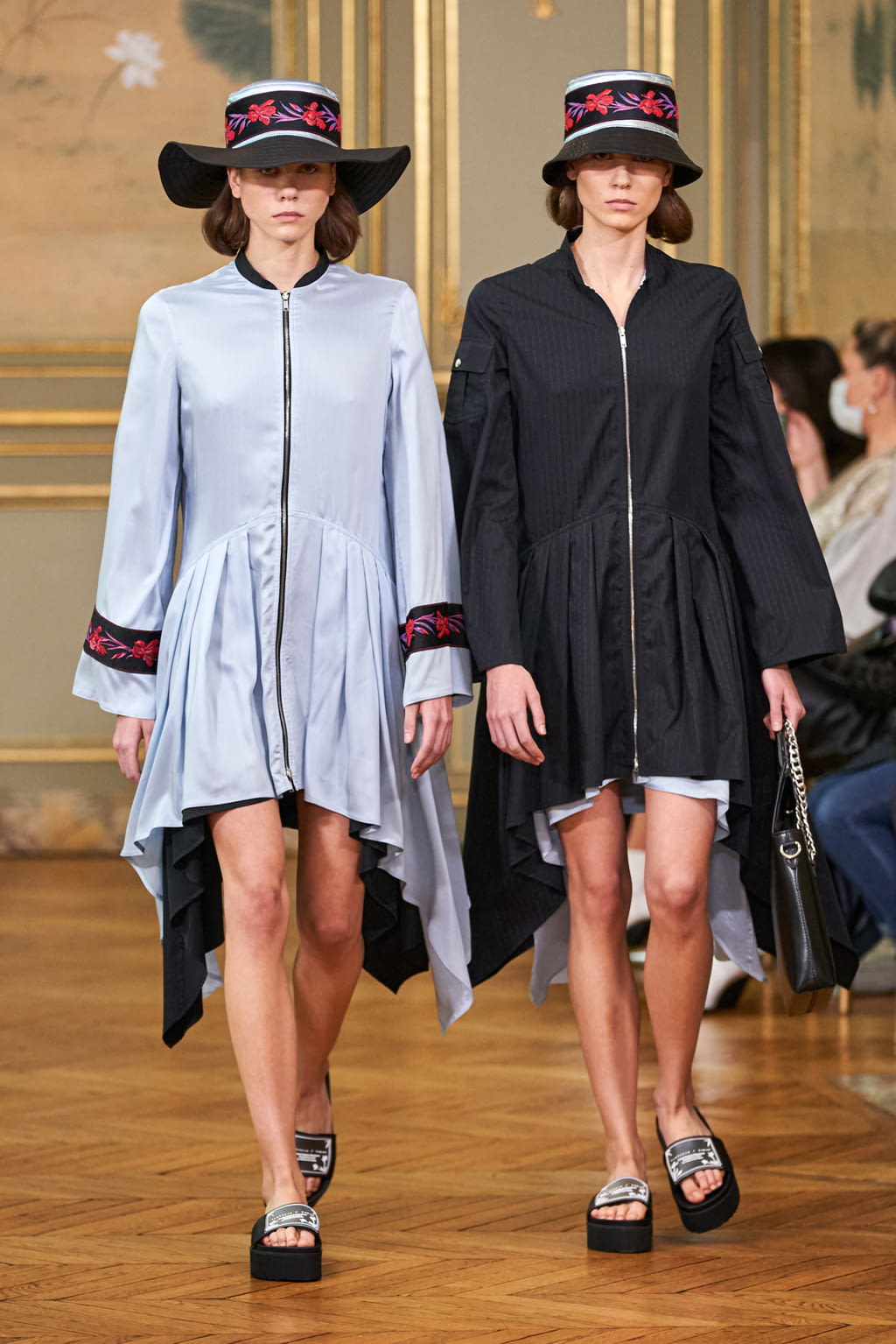 Fashion Week Paris Spring/Summer 2021 look 1 from the Victoria/tomas collection womenswear