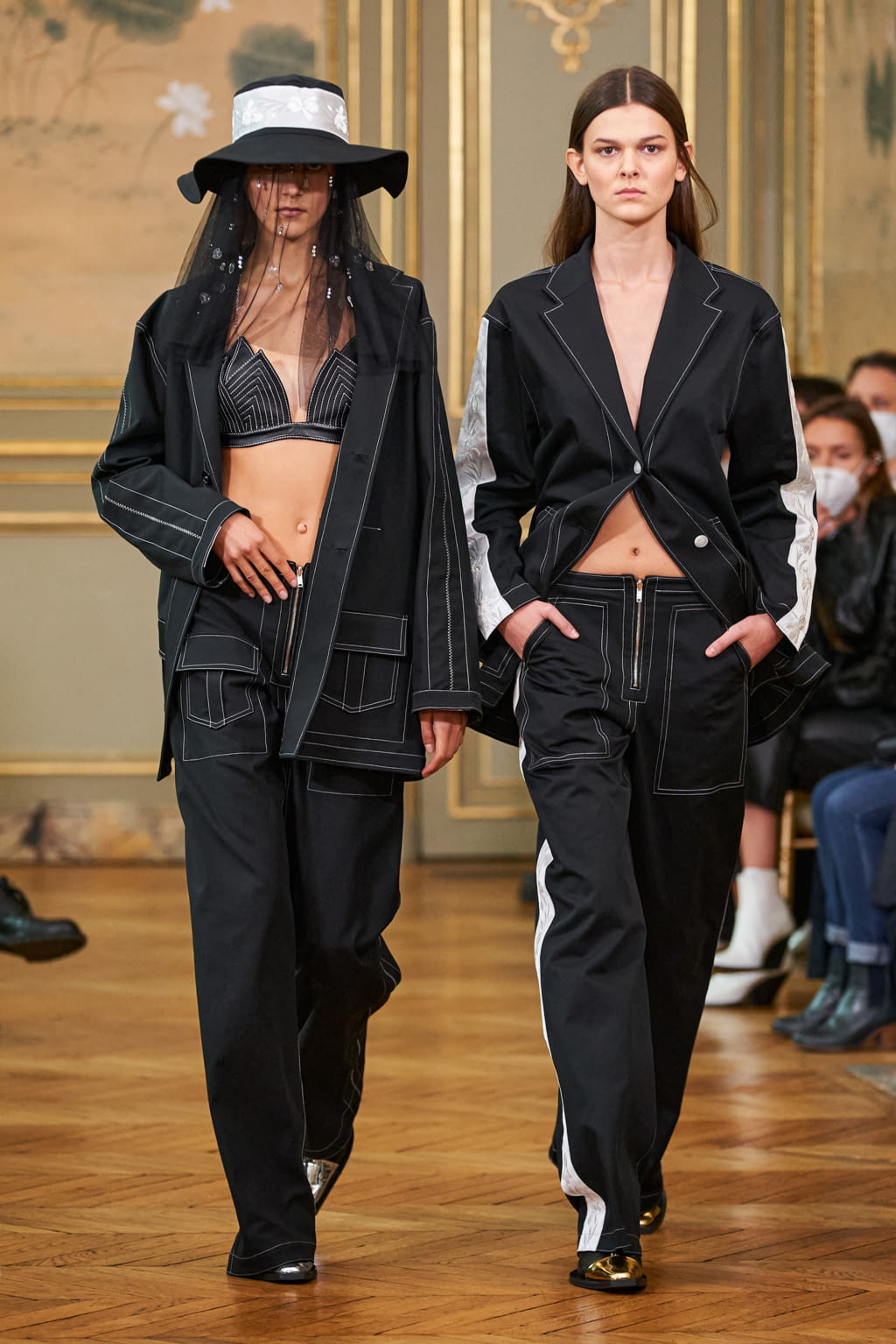 Fashion Week Paris Spring/Summer 2021 look 13 from the Victoria/tomas collection womenswear