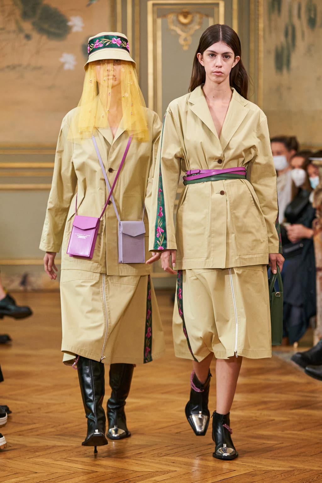 Fashion Week Paris Spring/Summer 2021 look 7 from the Victoria/tomas collection womenswear