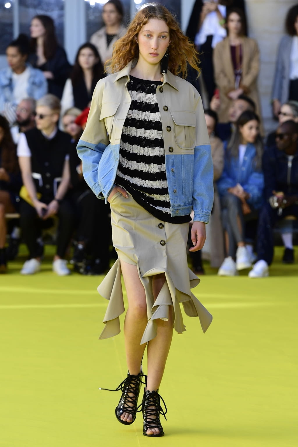 Fashion Week Paris Spring/Summer 2019 look 21 from the Victoria/tomas collection womenswear