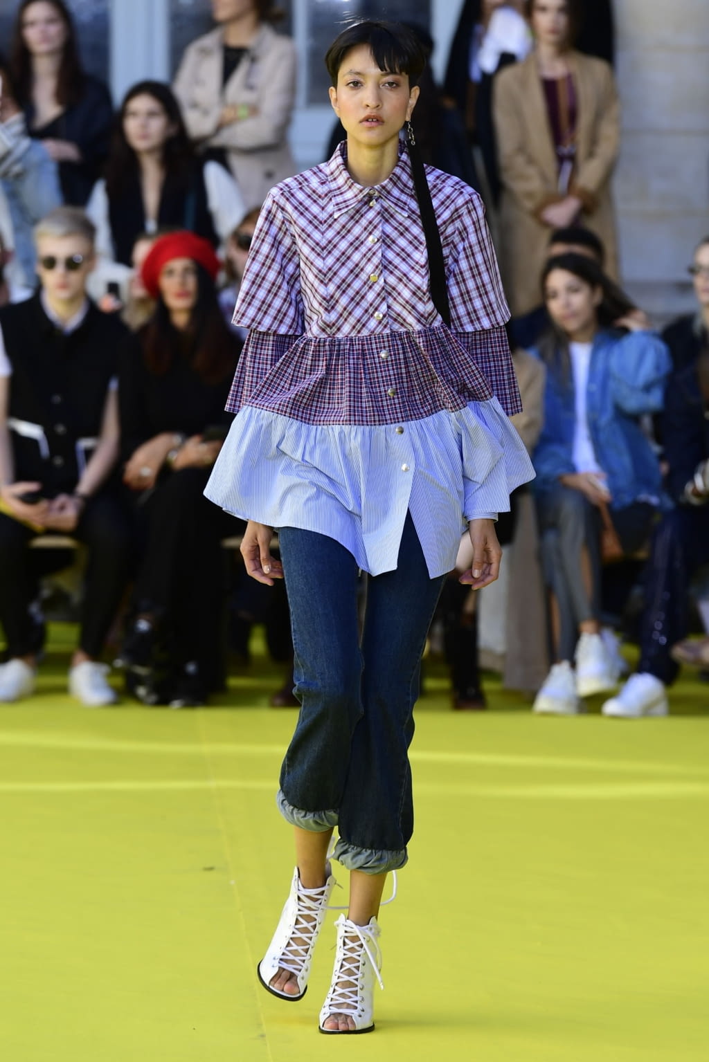 Fashion Week Paris Spring/Summer 2019 look 32 from the Victoria/tomas collection womenswear