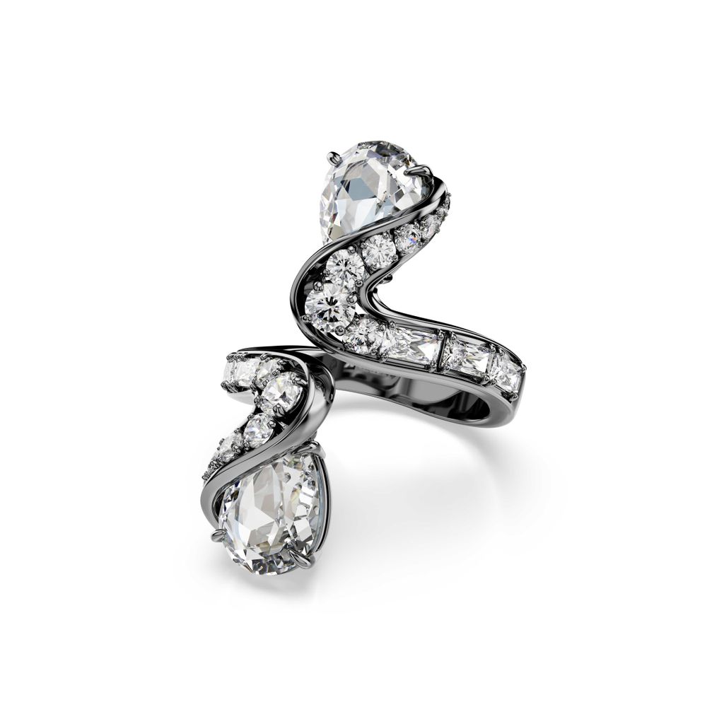 Fashion Week Paris Pre-Fall 2026 look 10 from the Swarovski collection womenswear accessories