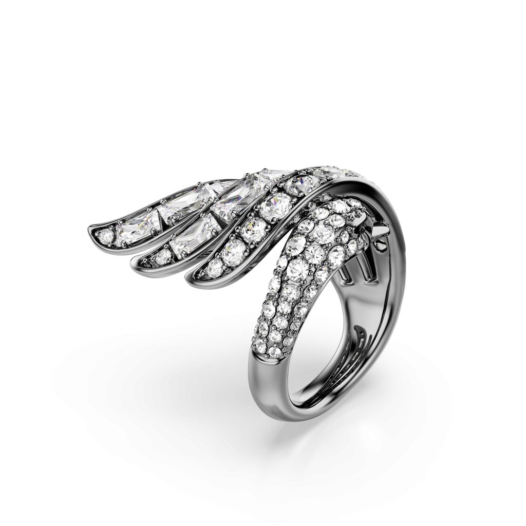 Fashion Week Paris Pre-Fall 2026 look 11 from the Swarovski collection womenswear accessories