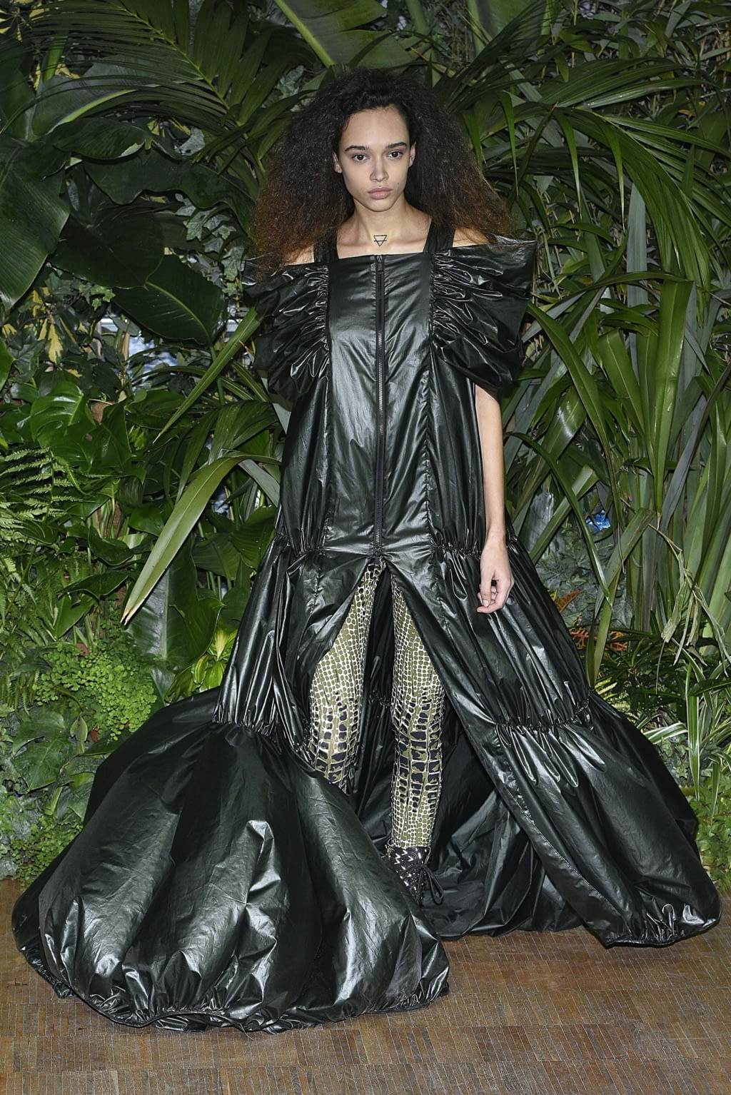 Fashion Week Milan Fall/Winter 2018 look 1 from the Vionnet collection womenswear