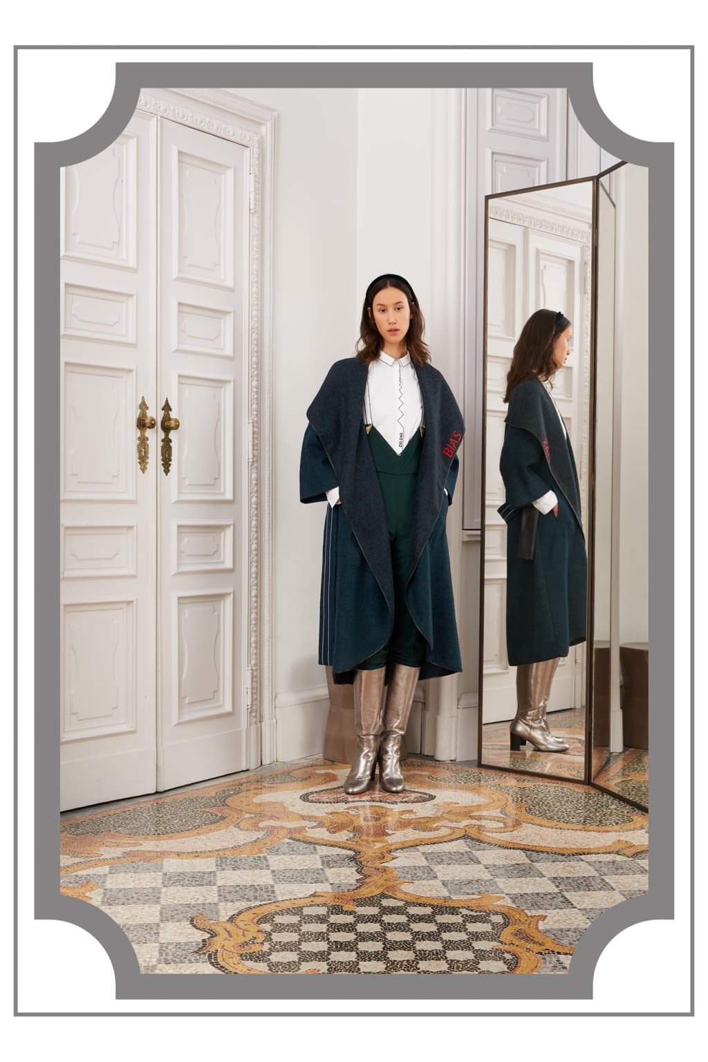 Fashion Week Paris Pre-Fall 2017 look 6 from the Vionnet collection womenswear
