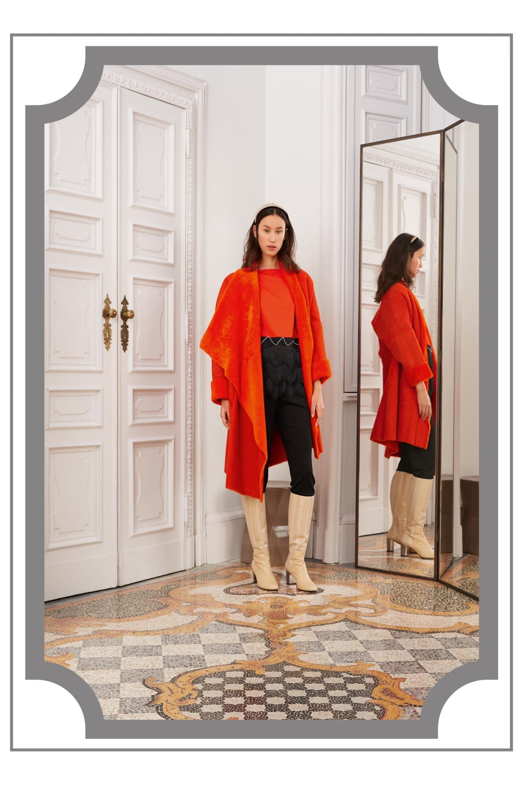 Fashion Week Paris Pre-Fall 2017 look 7 from the Vionnet collection womenswear