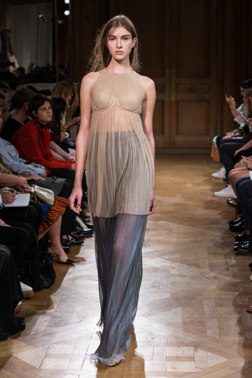 Fashion Week Paris Spring/Summer 2017 look 15 from the Vionnet collection womenswear