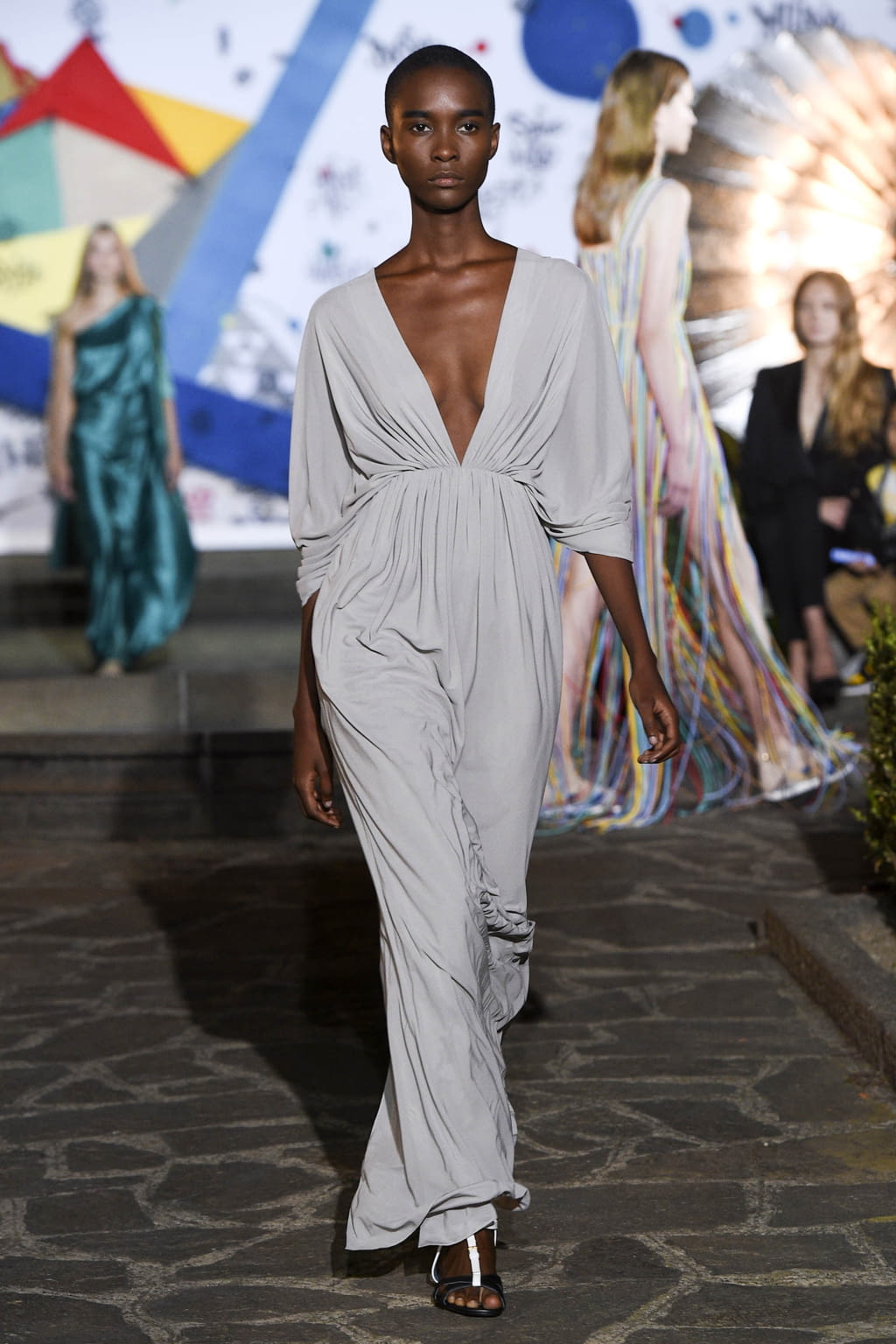 Fashion Week Milan Spring/Summer 2018 look 36 from the Vionnet collection 女装