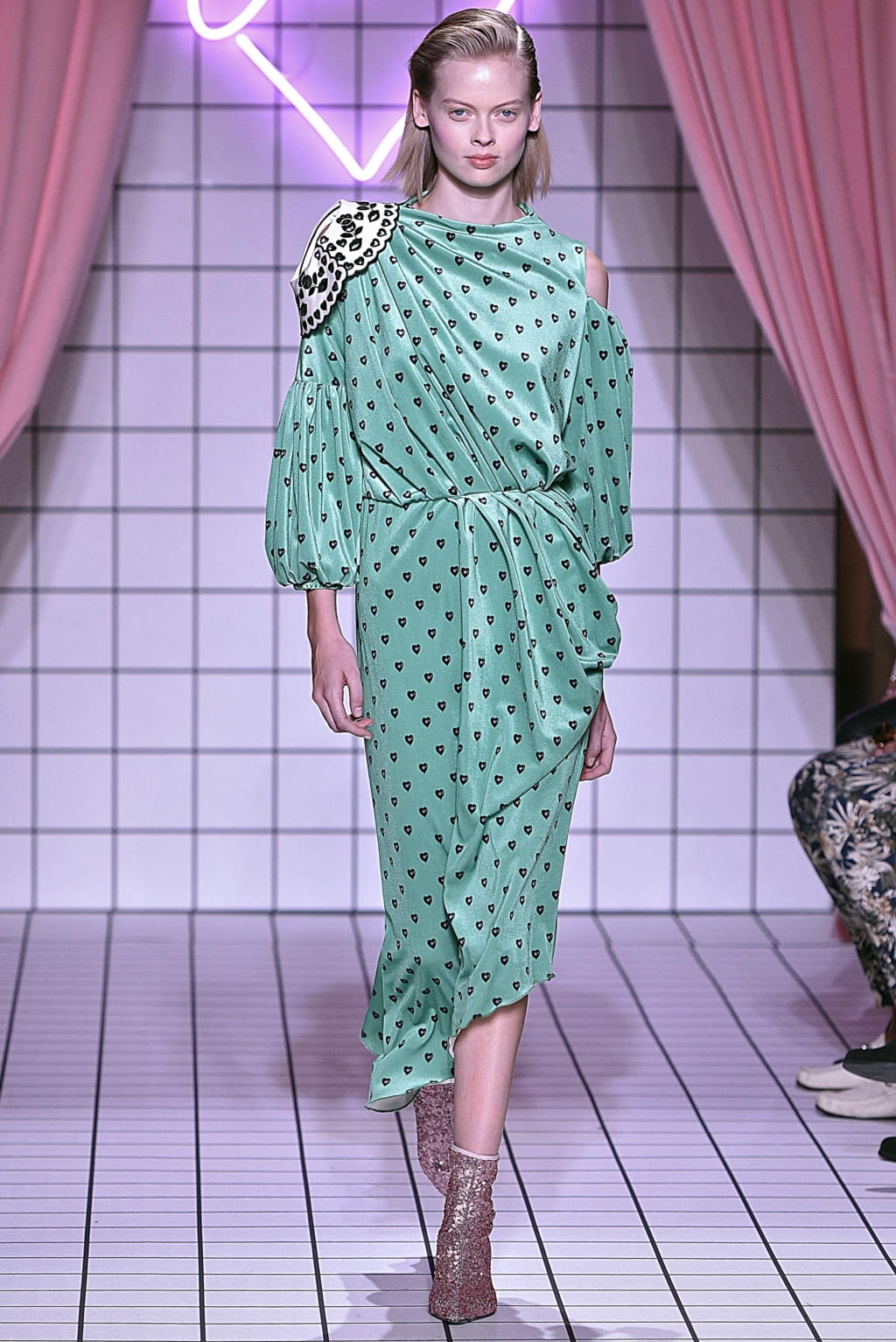 Fashion Week Milan Fall/Winter 2018 look 12 from the Vivetta collection womenswear