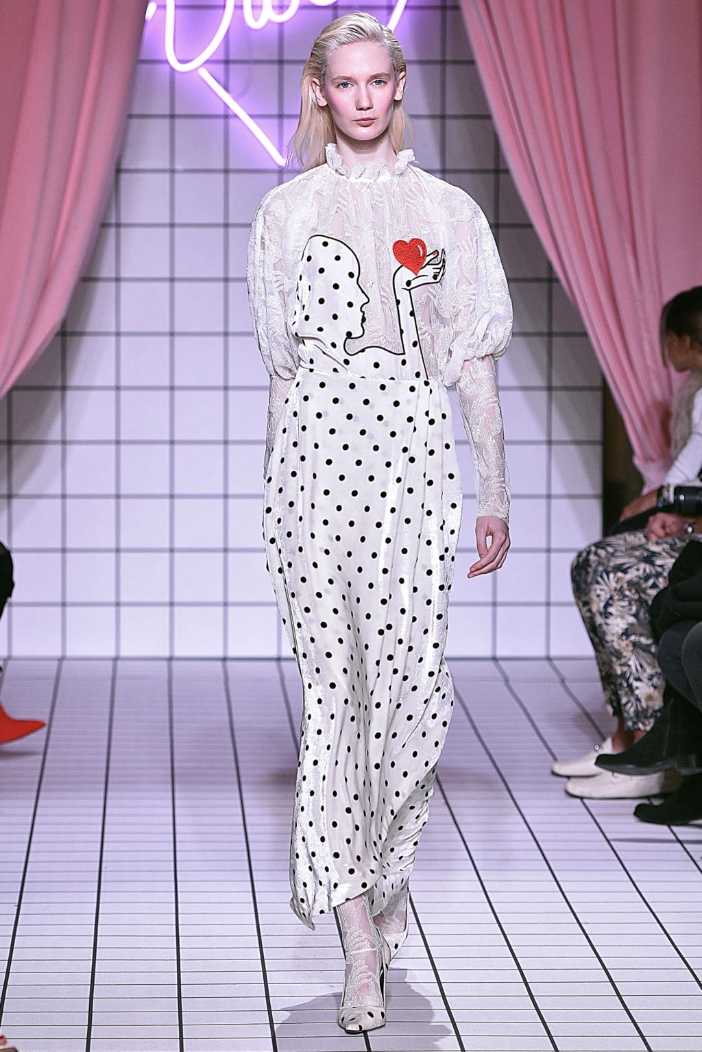 Fashion Week Milan Fall/Winter 2018 look 39 from the Vivetta collection womenswear