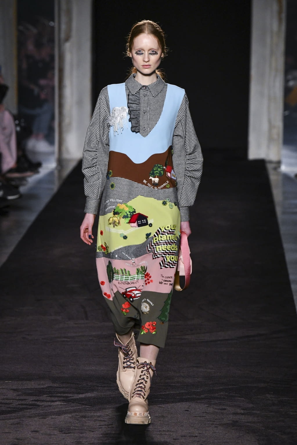 Fashion Week Milan Fall/Winter 2020 look 1 from the Vivetta collection womenswear