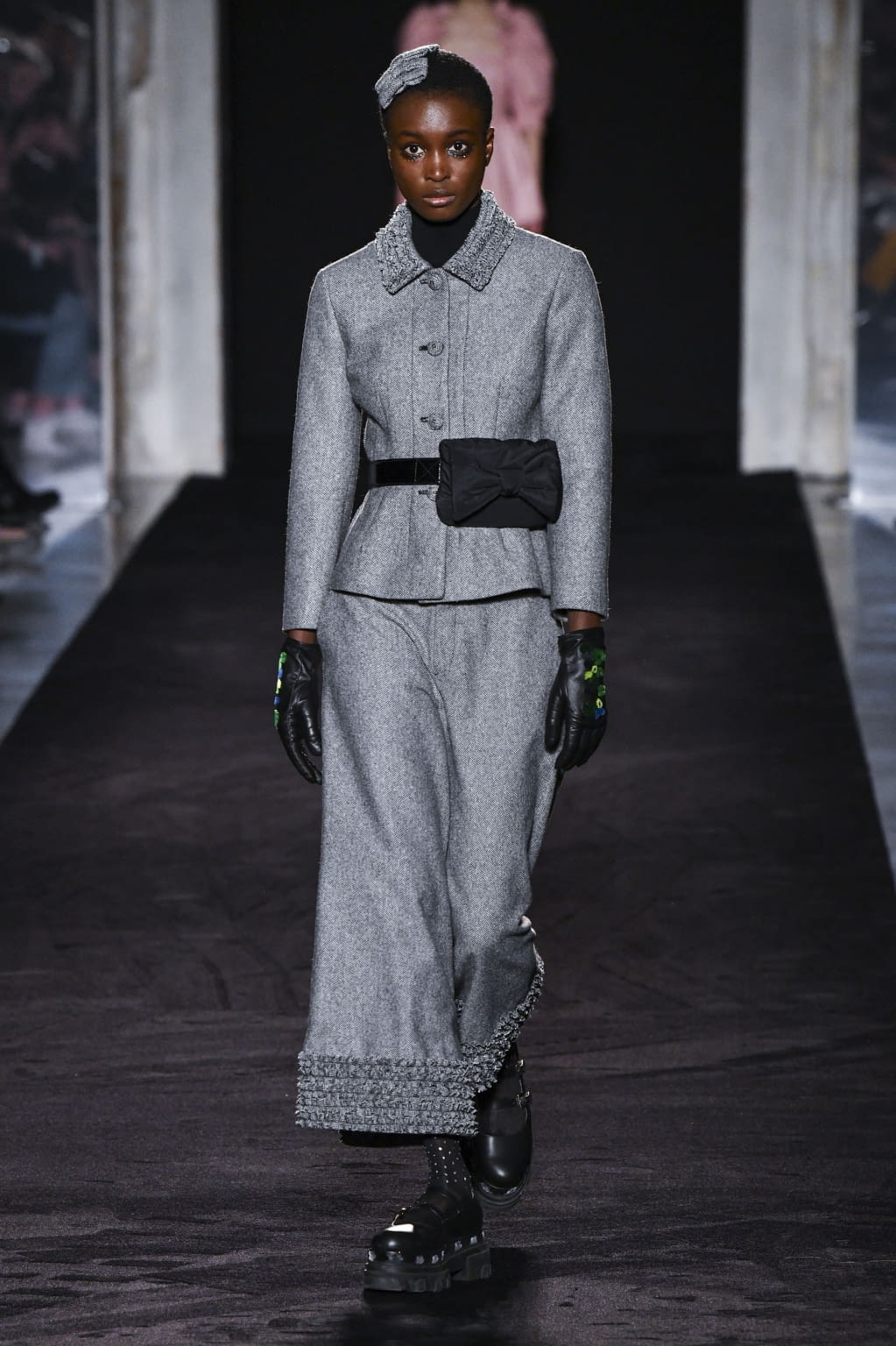 Fashion Week Milan Fall/Winter 2020 look 11 from the Vivetta collection 女装