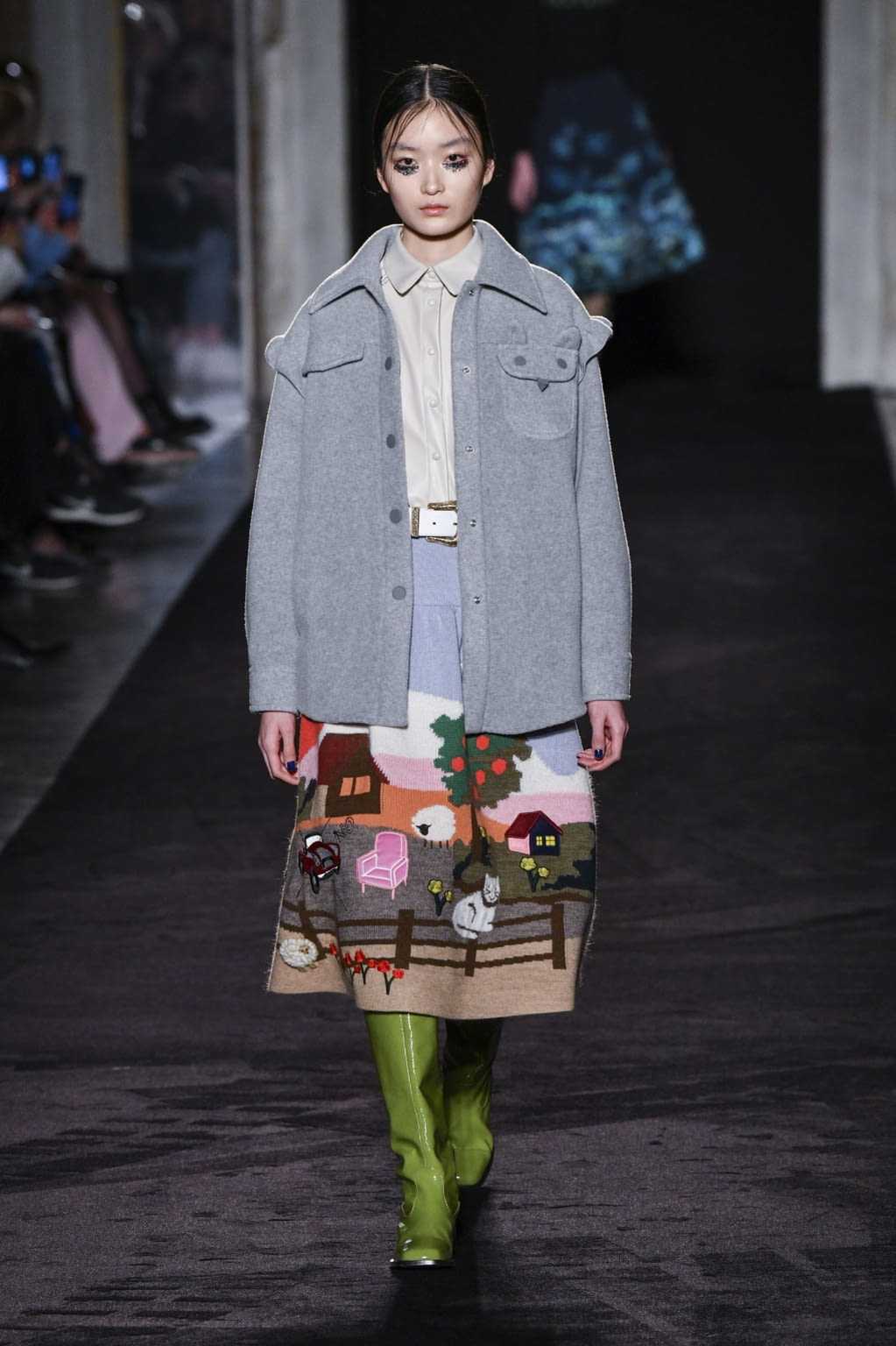 Fashion Week Milan Fall/Winter 2020 look 30 from the Vivetta collection 女装