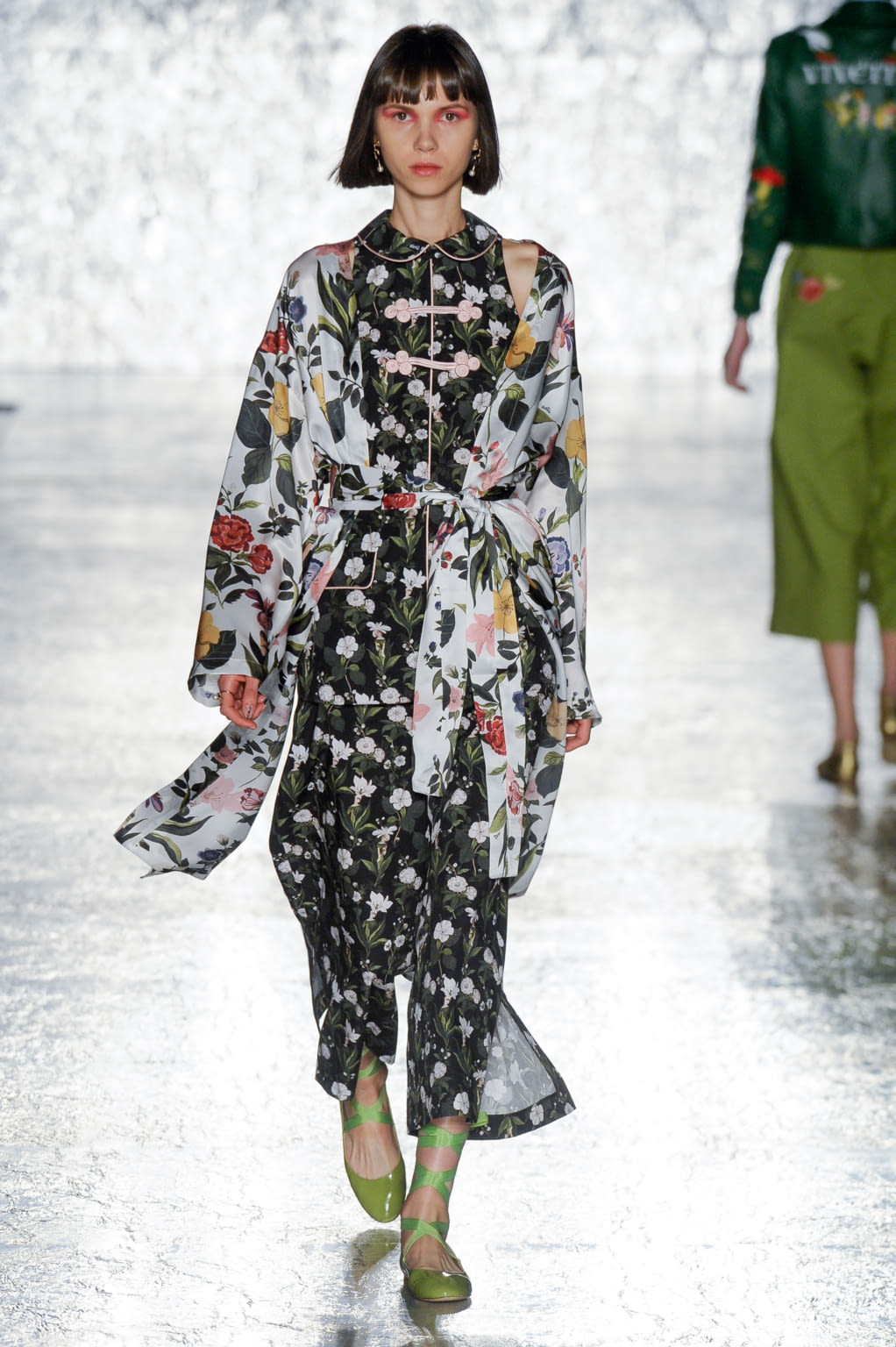 Fashion Week Milan Spring/Summer 2017 look 11 from the Vivetta collection 女装