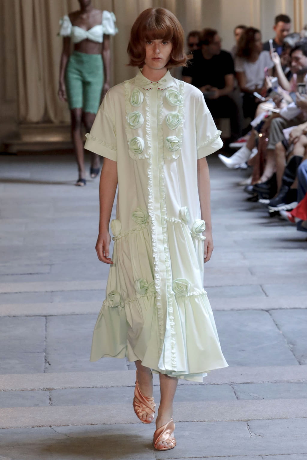 Fashion Week Milan Spring/Summer 2019 look 6 from the Vivetta collection womenswear